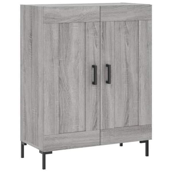 Maison Exclusive - Buffé Sonoma Grå 69,5x34x90 cm Ingenjörsträ