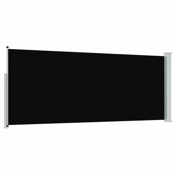 Maison Exclusive - Retractable side awning 117x314 cm Sort