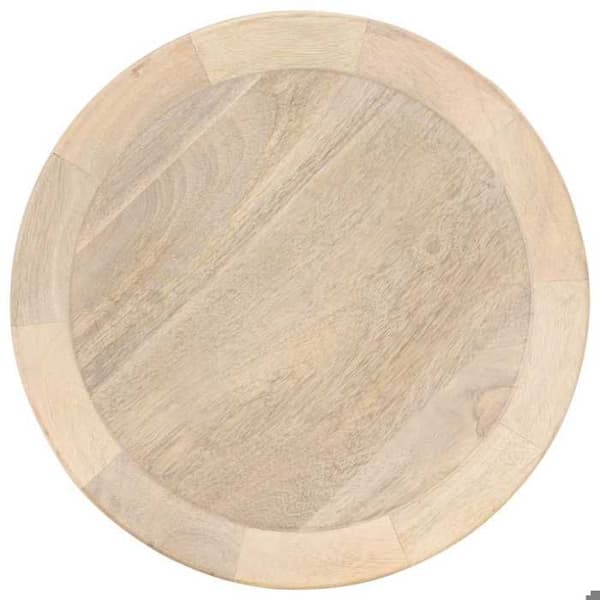 Maison Exclusive - Sidobord Ø40x45 cm Massivt mangoträ