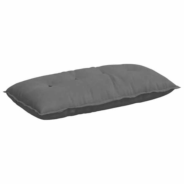 Maison Exclusive - Mørkegrå rygpude 100 x 50 cm Mikrofiber stof