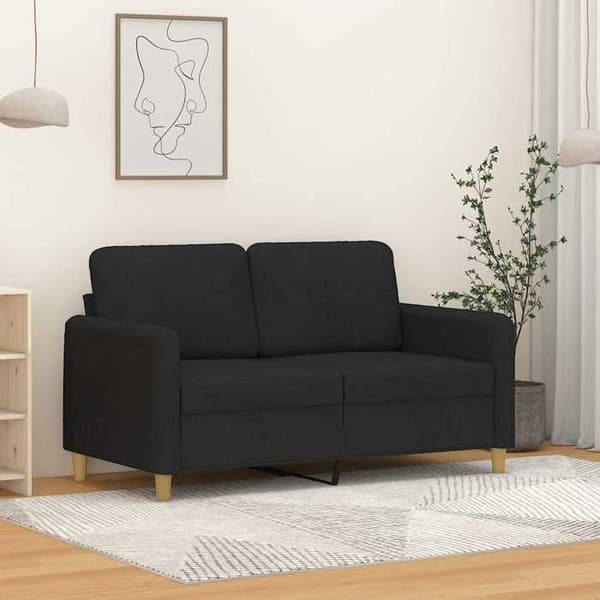 Maison Exclusive - 2-personers Sofa Sort 120 cm Stof
