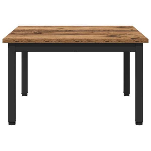 Maison Exclusive - Alustatabletti Vanha puu 60 x 60 x 36 cm Insinööripuu