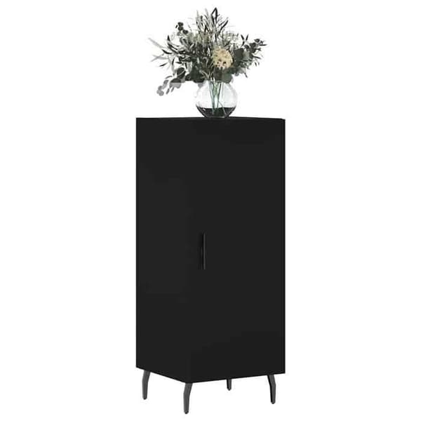 Maison Exclusive - Buffé Svart 34,5x34x90 cm Ingenjörsträ