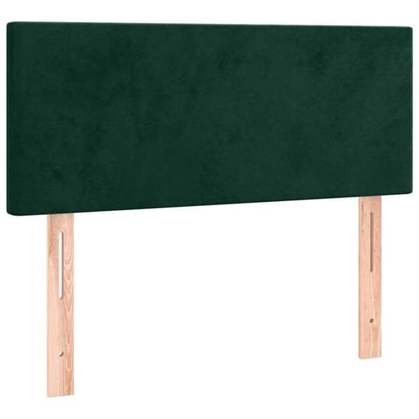 Maison Exclusive - Mörkgrön sänggavel 90x5x78/88 cm Sammet