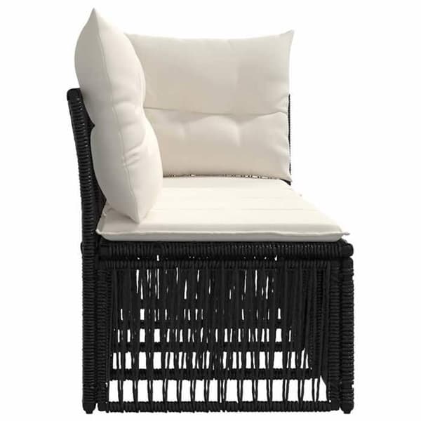Maison Exclusive - Soffa 4 platser med vänster armstöd 4 pc 4-Antal platser