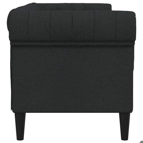 Maison Exclusive - Chesterfield 2-personers sofa sort stof