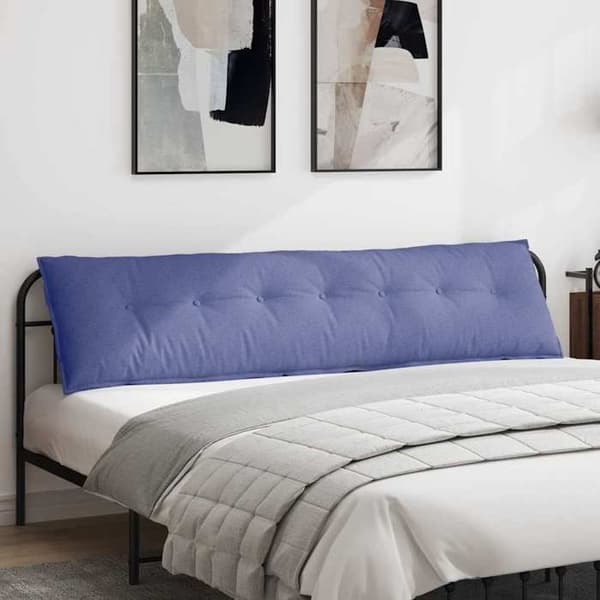 Maison Exclusive - Blå denim rygpude 200 x 19 x 50 cm stof