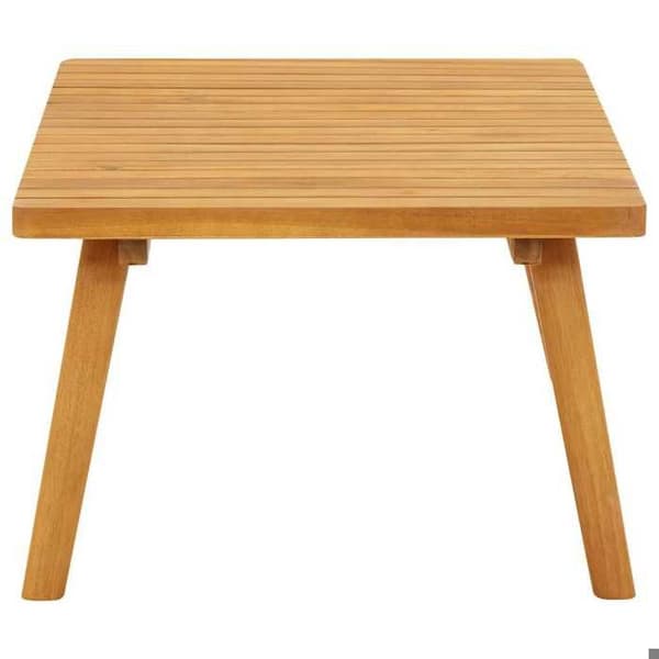 Maison Exclusive - Trädgårdssoffbord 90x55x35 cm Solid akaciaträ