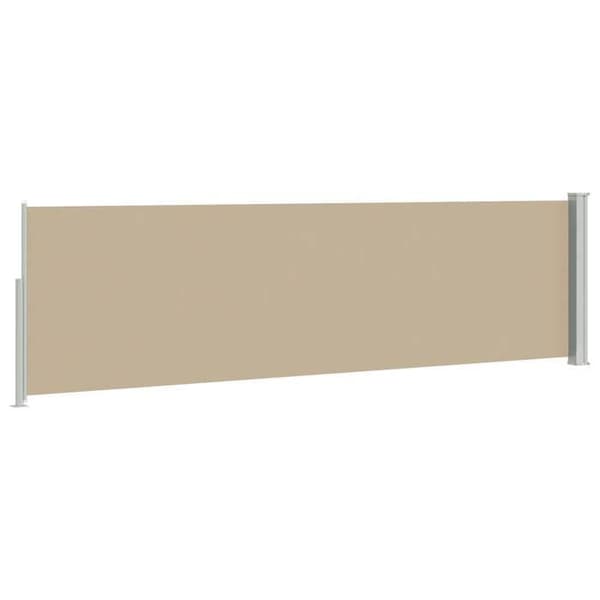 Maison Exclusive - Fällbar rektangulär sidobutik 120 x 300 cm Polyester