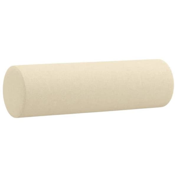 Maison Exclusive - Set med 2 soffor med kuddar i krämfärgad tyg Grädde