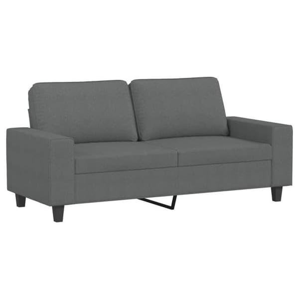 Maison Exclusive - 2-personers sofa i mørkegrå 140 cm stof