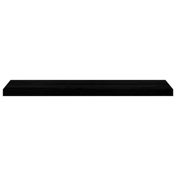 Trappe - EKSKLUSIV HUS - 4 dele - Massiv eg - 100x25x2 cm - Brun-sort brun-svart