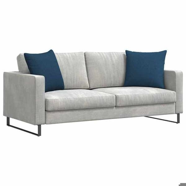 Maison Exclusive - Soffkuddar 2 st tyg Blå 50 x 50 cm Blå