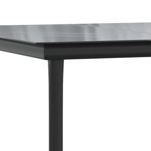 Maison Exclusive - Trädgårdsset 5 delar svart textilén och stål
