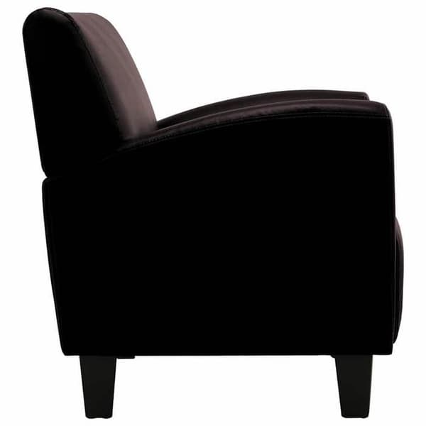 Maison Exclusive - Mørkebrun Sofa Stole i Kunstlæder mörkbrun