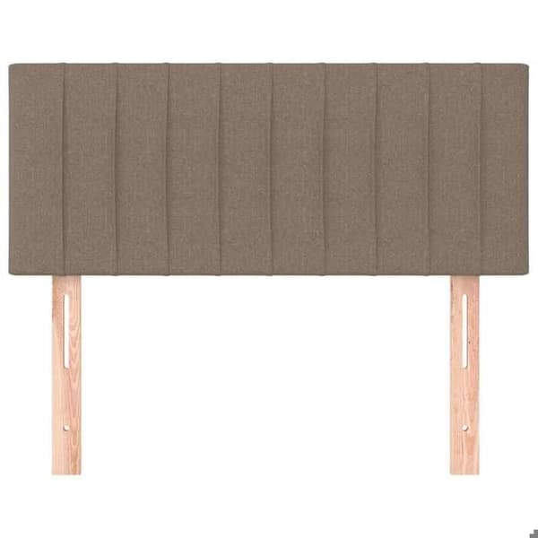 Maison Exclusive - Hovedgærde Taupe 80x5x78/88 cm Stof