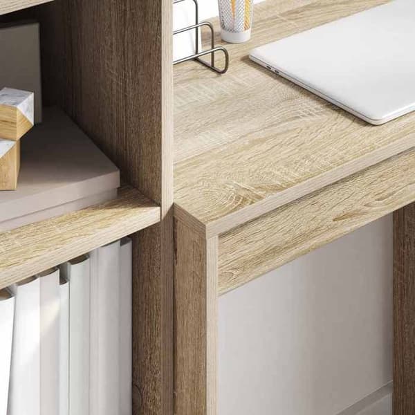 Maison Exclusive - Kontor Ek Sonoma 115,5 x 40 x 127 cm 2 st