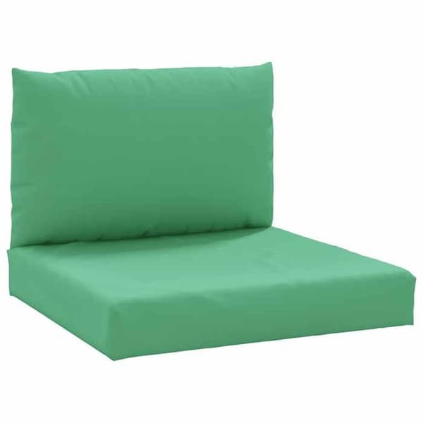 Maison Exclusive - Palettkuddar set om 2 grön oxfordtyg Grön