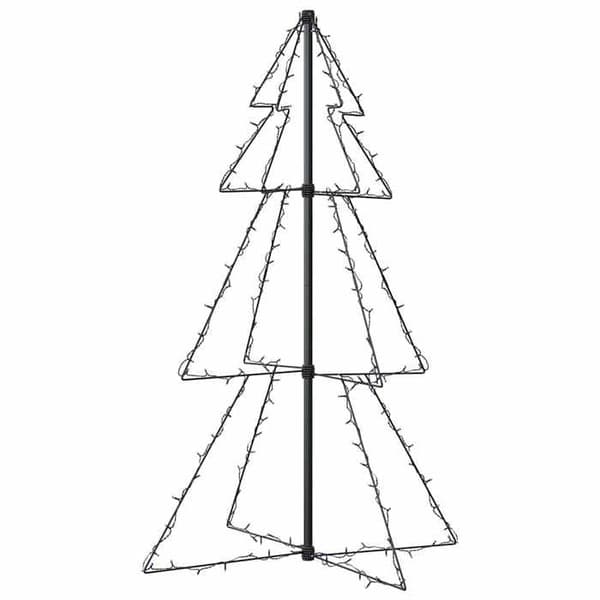Julgran (kon) - EXKLUSIVT HEM - LED-kon 120 cm - 160 LED - 8 effekter - USB 5V Ej specificerat