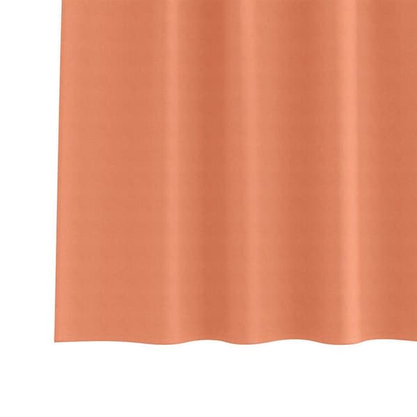 Maison Exclusive - Mörkläggande gardiner med ringar 2 st Terrakotta 175 x 140 cm