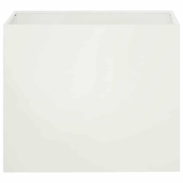 Maison Exclusive - Trädgårdskrukor 2 st Vit 60 x 40 x 50 cm