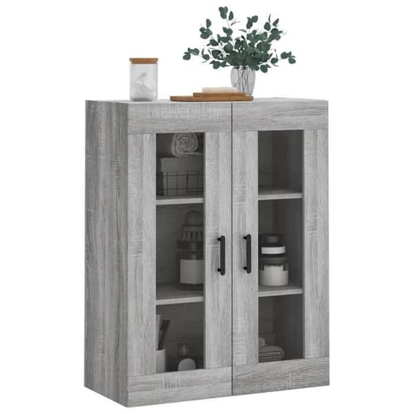 Maison Exclusive - Väggskåp sonoma grå 69,5x34x90 cm