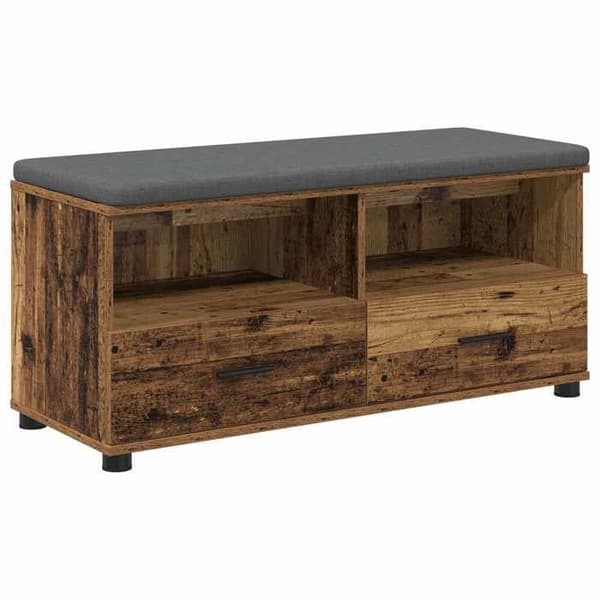 Maison Exclusive - Vanha puinen eteispankki 100 x 38 x 46 cm