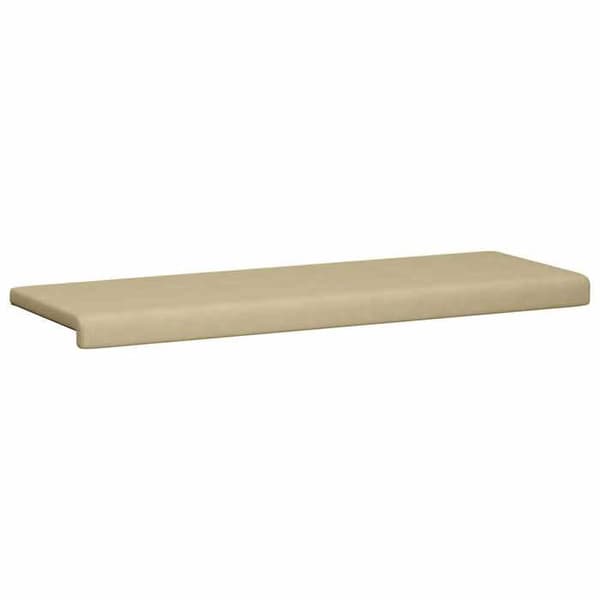 Maison Exclusive - Samettinen penkkityyny, vihreä-harmaa, syvyys 35 cm
