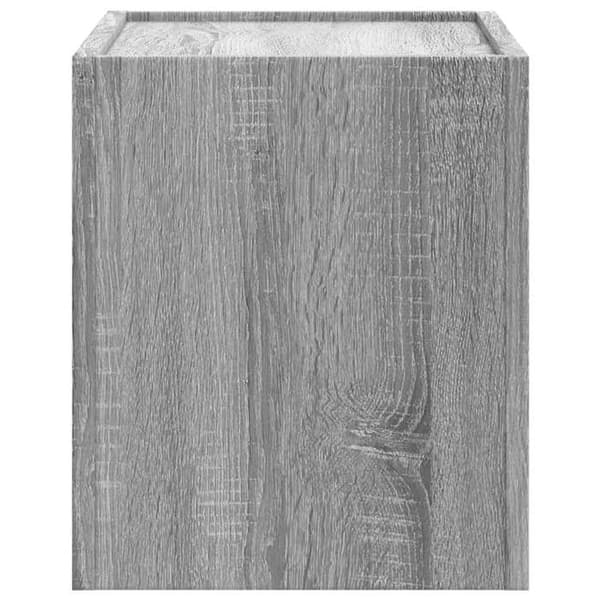 Maison Exclusive - Väggmonterad sängbord sonoma grå 45x30x35 cm