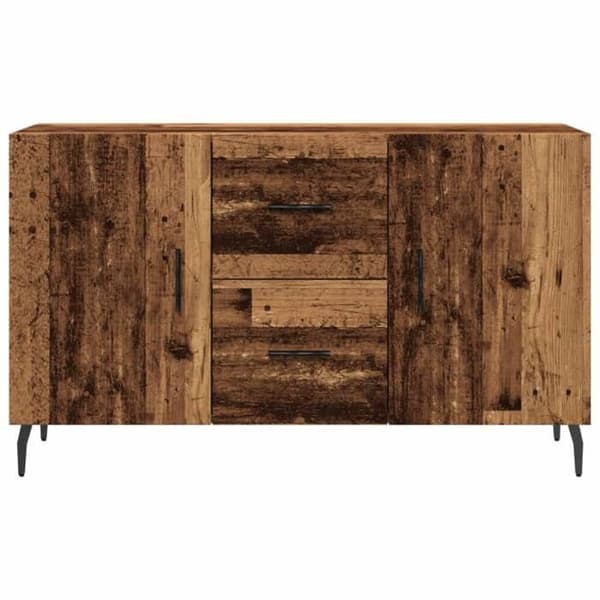 Maison Exclusive - Buffé gammalt trä 100x36x60 cm ingenjörsträ