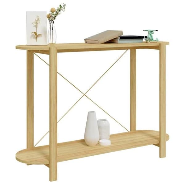 Maison Exclusive - Konsolbord 110x38x75 cm Ingenjörsträ