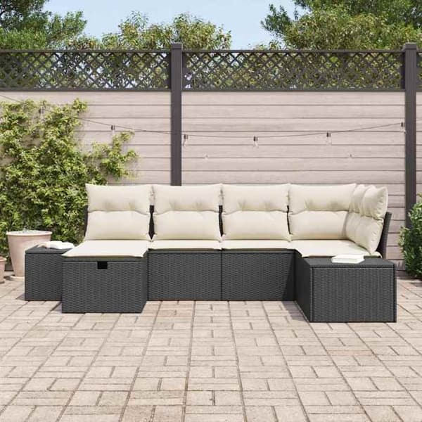 Maison Exclusive - Set med soffor 7 pc polyrotin