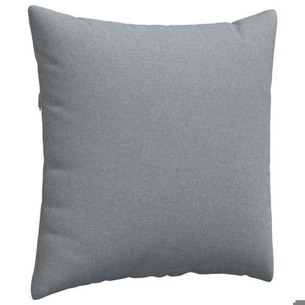 Maison Exclusive - Soffkuddar 2 st tyg Ljusgrå 80 x 80 cm