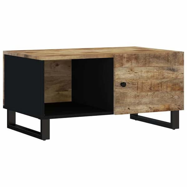 Maison Exclusive - Sofabord 80x50x40 cm Solid mango træ og ingeniørtræ