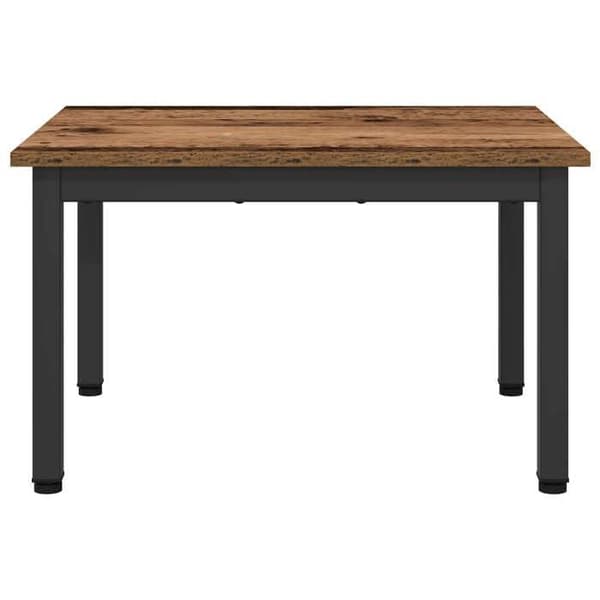 Bord - EKSKLUSIV HUS - 60 x 50 x 36 cm - Ingeniørtræ - Metalben - Moderne rektangulær