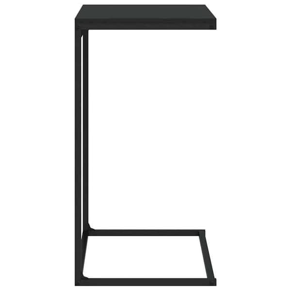 Maison Exclusive - Sort sidebord 55x35x66 cm Ingeniørtræ Svart