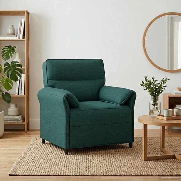 Maison Exclusive - 100 % polyesterista valmistettu sohva, metallirunko, MDF, vaneri