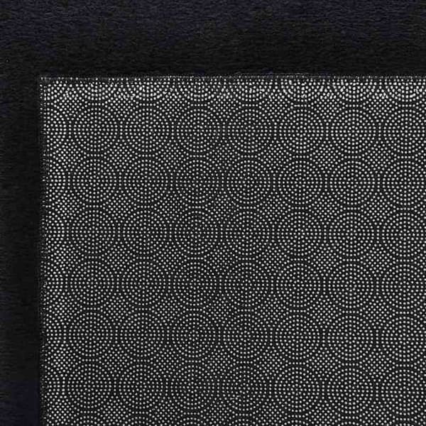 Maison Exclusive - Sort shaggy tæppe 240x305 cm polyester