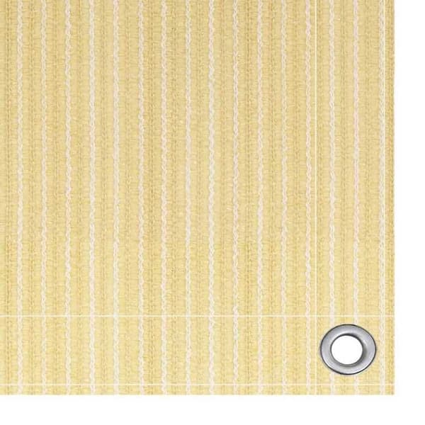 Maison Exclusive - Beige balkon skærm 75x500 cm PEHD beige