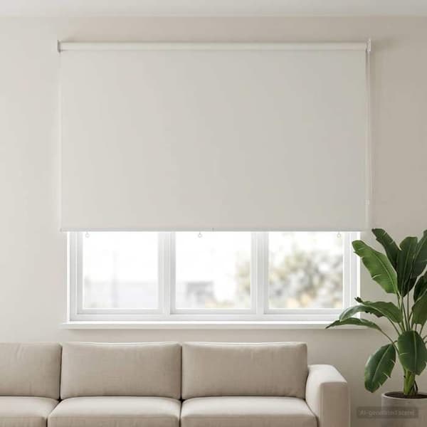 Maison Exclusive - Rullande utomhusbutik UV-skydd Vit Polyester