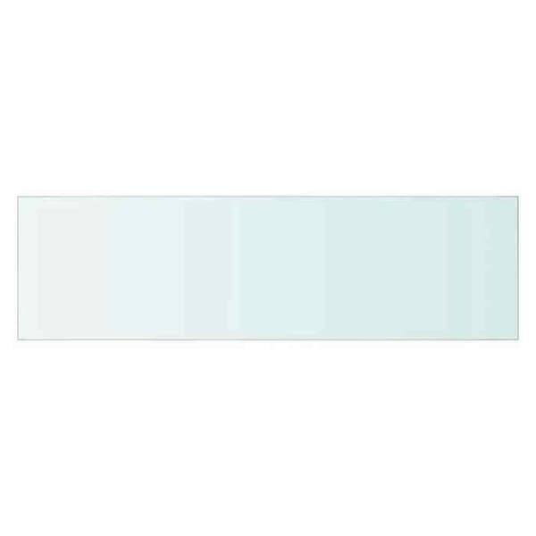 Maison Exclusive - Panel til hylde Klart glas 70 x 20 cm Transparent