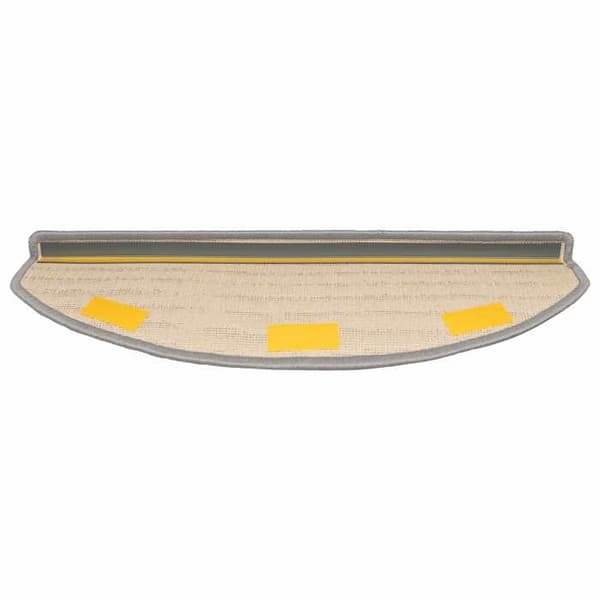 Maison Exclusive - Selvklebende trappetæpper 15 stk 80 x 24,5 x 3,5 cm Grå