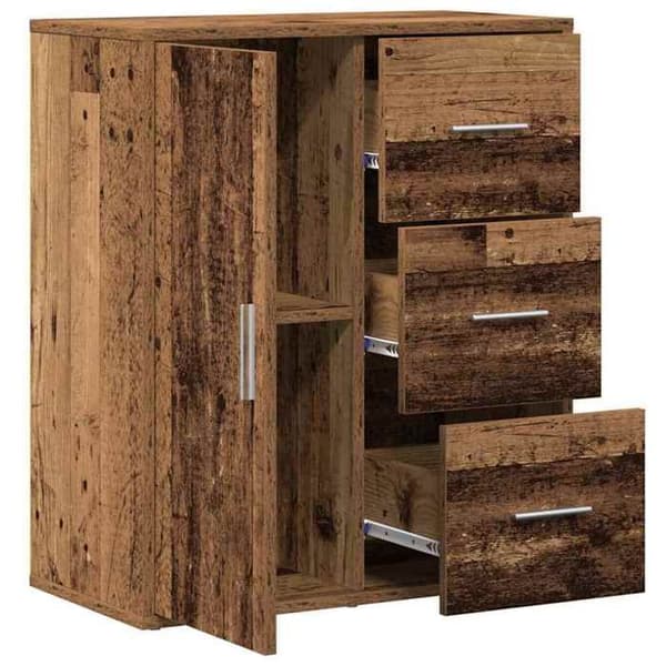 Buffé - EXKLUSIVT HUS - 60 x 31 x 70 cm - Ingenjörsträ - Rektangulär - Modern brun