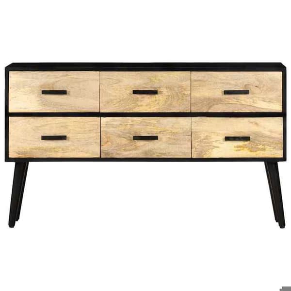 Maison Exclusive - Buffé 110x33x64 cm Massivt mangoträd