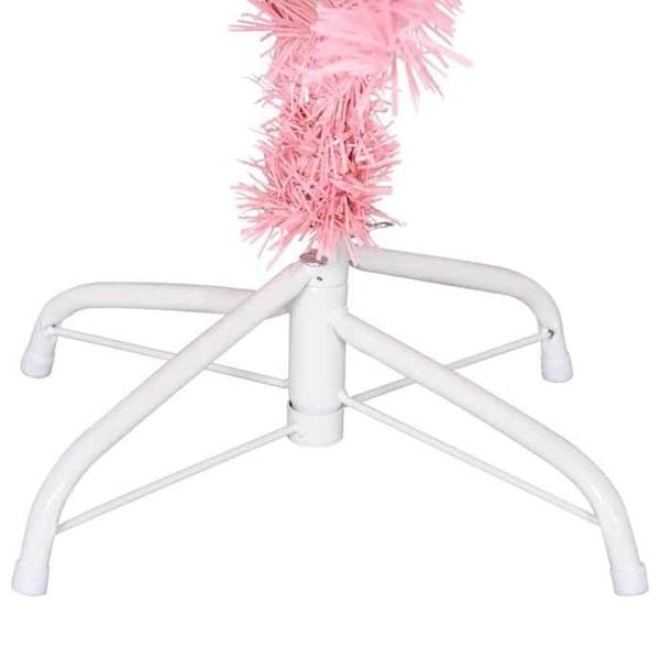 Kunstig juletræ - EKSKLUSIV HUS - 150 cm - Rosa - PVC - Stålfødder Ros