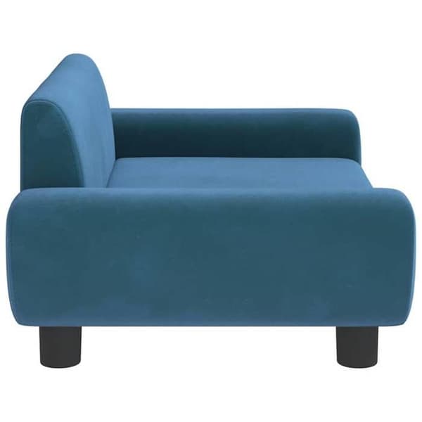 Maison Exclusive - Sininen koiranpeti 70x45x33 cm samettia Blå