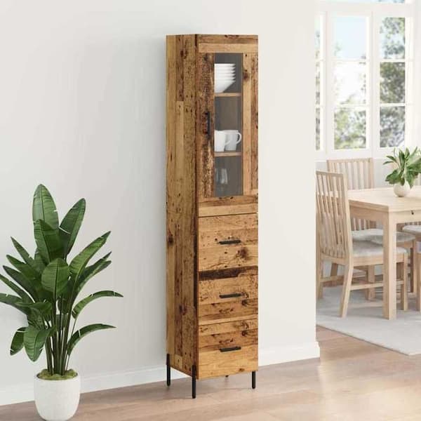 Dressoar & buffé - MAISON EXCLUSIVE - Standardmodell - Ingenjörsträ - Metallben - Modern design