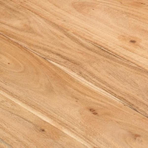Maison Exclusive - Sort spisebord 180x90x77 cm i solid akacietræ