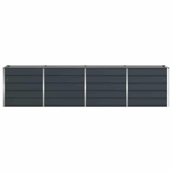 Maison Exclusive - Anthracite-kasvihuone 320 x 80 x 75 cm Teräs