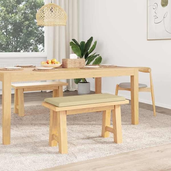 Maison Exclusive - Samettinen penkkityyny, vihreä-harmaa, syvyys 35 cm